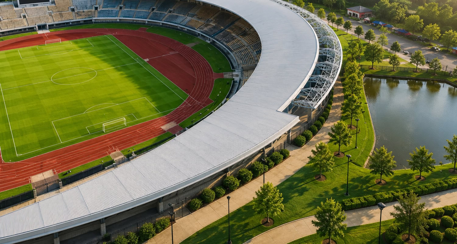 Commercial landscape management for sports and athletic facilities